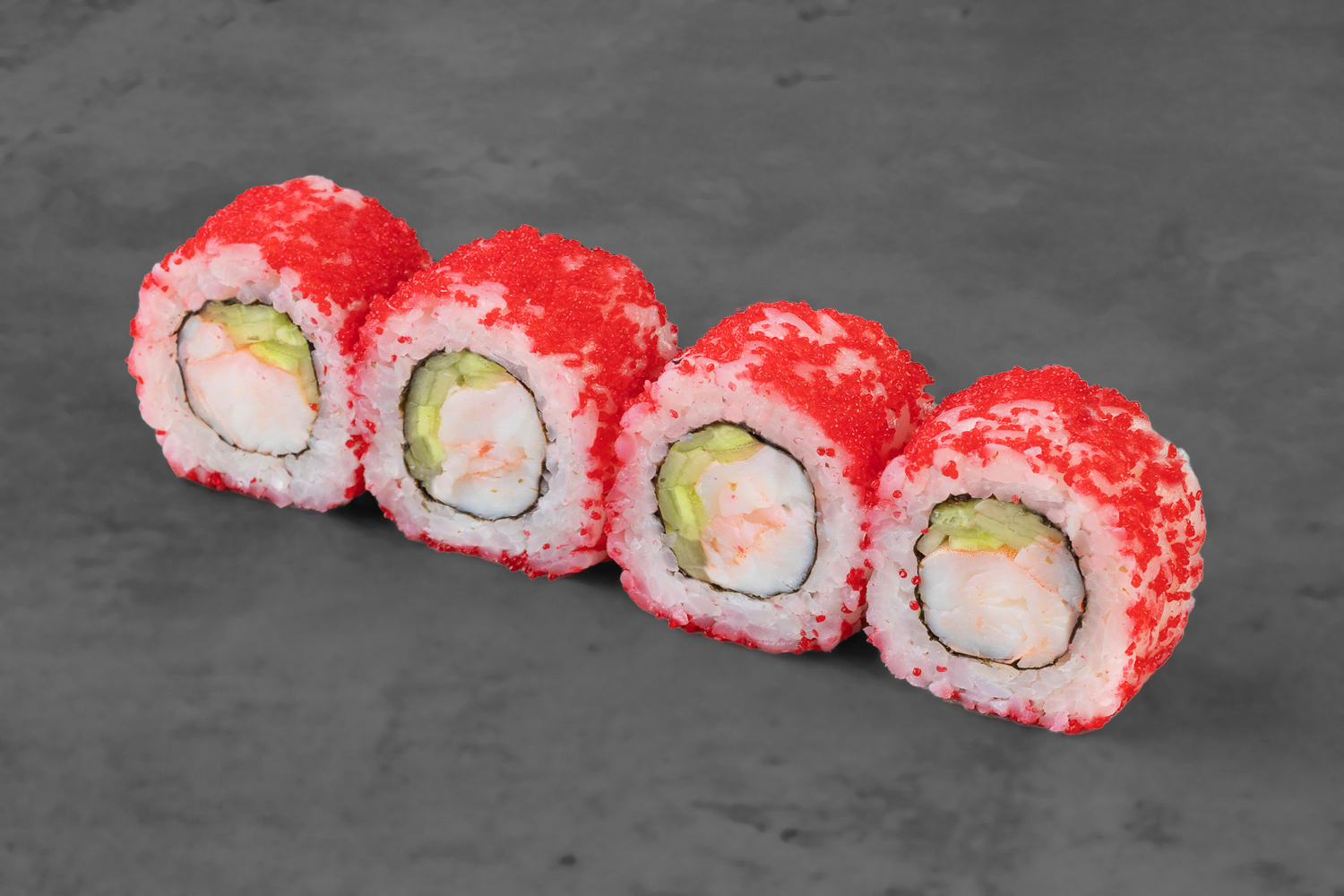 Калифорния с креветкой (добавки не включены)