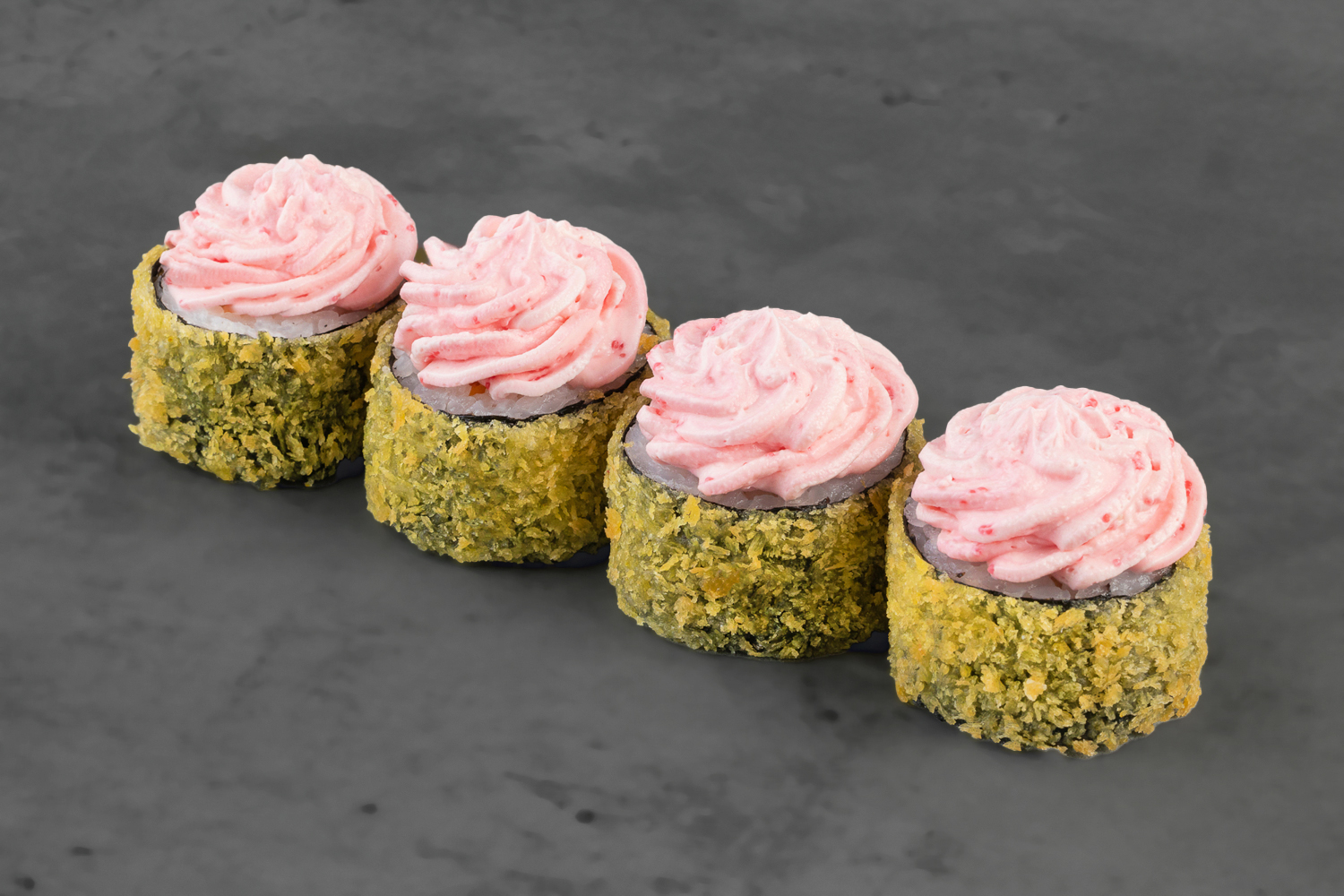 Темпура с крабом и креветкой (добавки не включены)